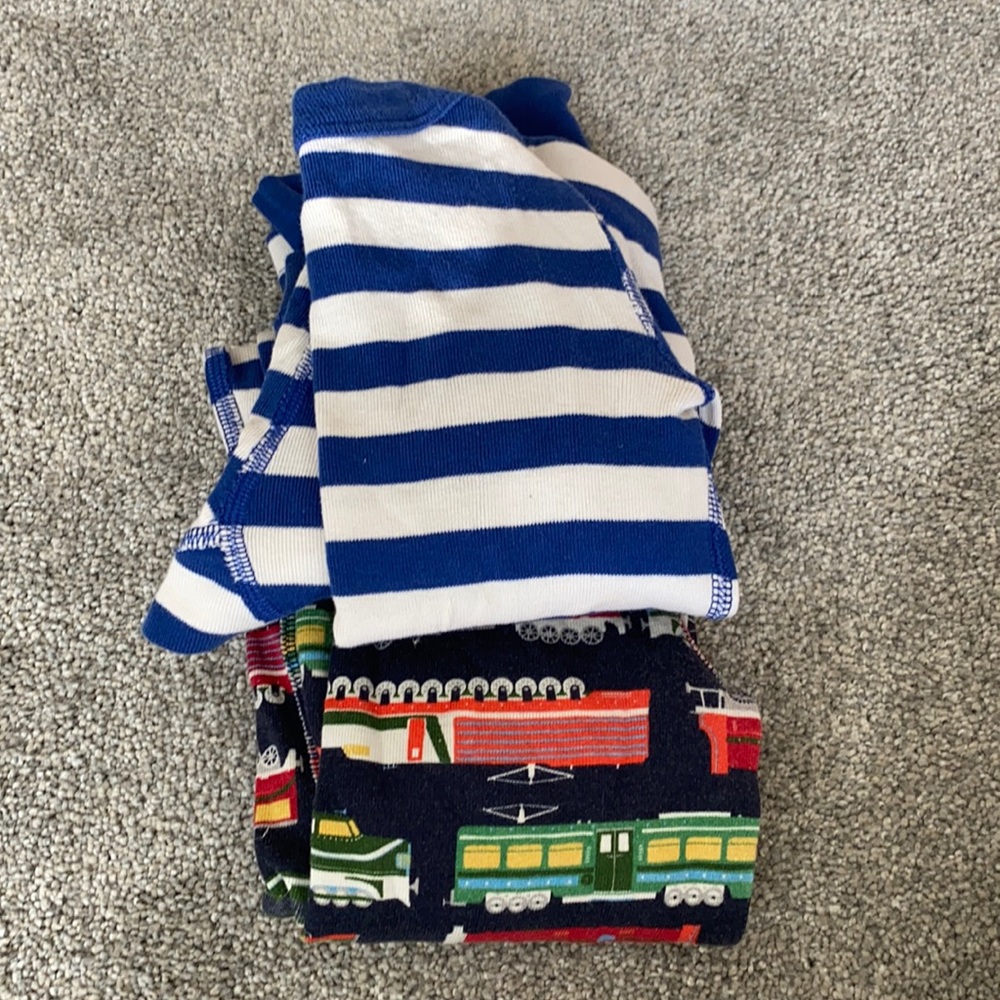 Hanna Andersson size 3 boys pajamas. Set of 2